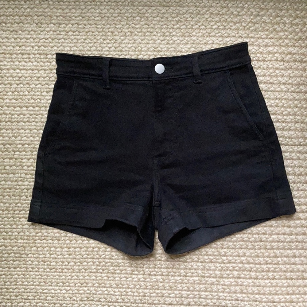 Cotton twill shorts